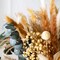101pcs Artificial Flowers in Vase Natural Dried Pampas Grass Decor with Vase Boho Home Decor Bouquet Bunny Tails Dried Flowers, Reed Grass Bouquet for Wedding Floral Arrangements (101pcs)